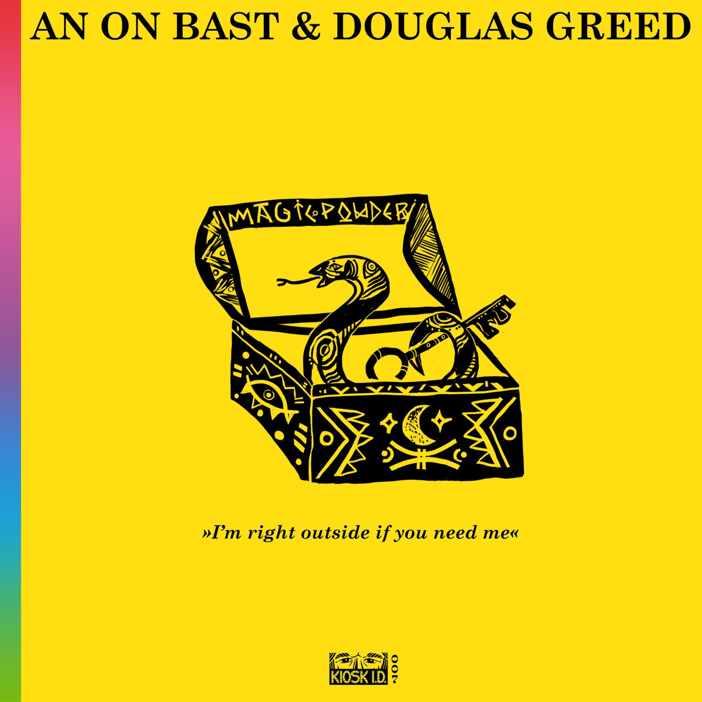 image cover: Douglas Greed, An On Bast - I'm Right Outside If You Need Me / KIOSKID007