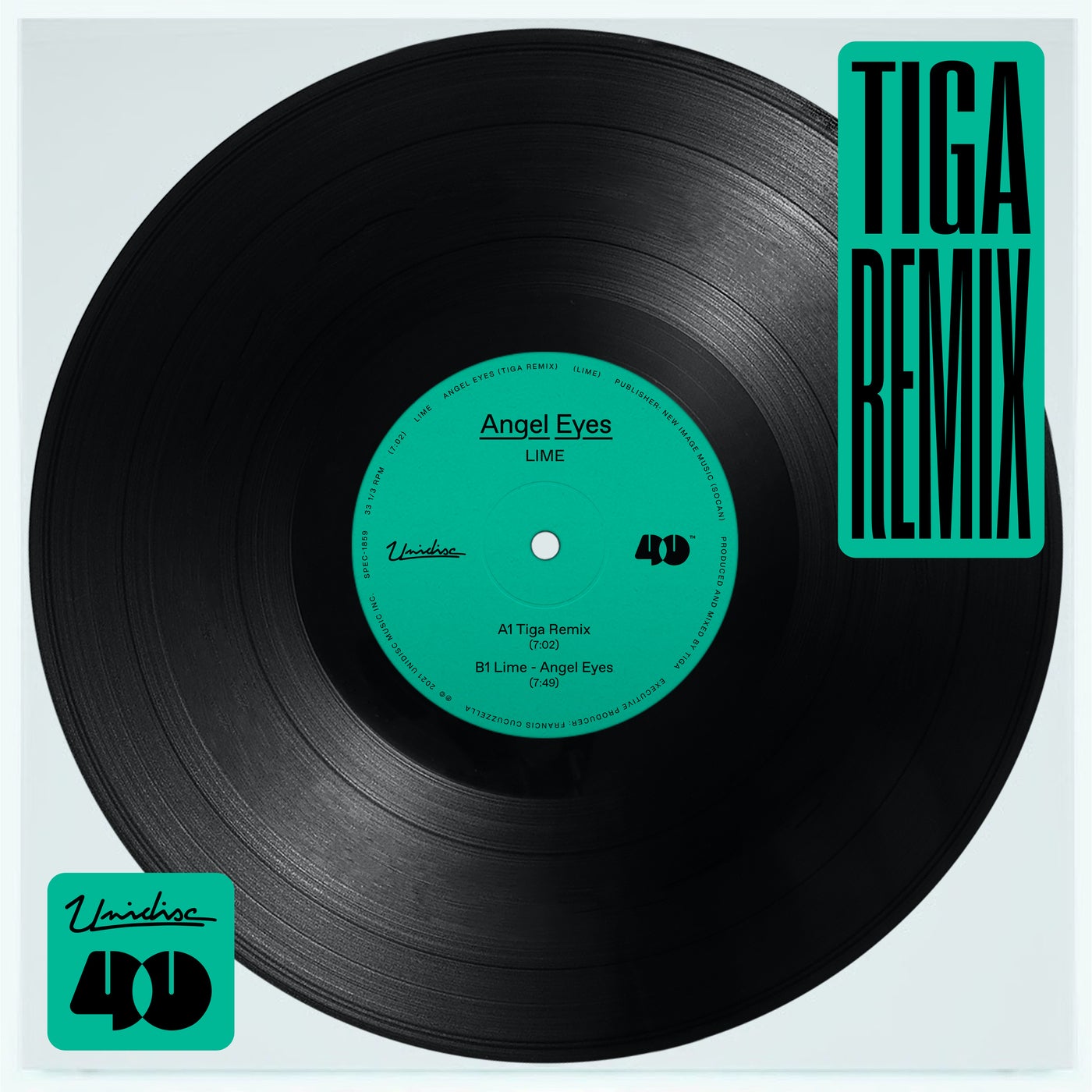 image cover: Tiga, Lime - Angel Eyes (Tiga Remix) / SPEC1859