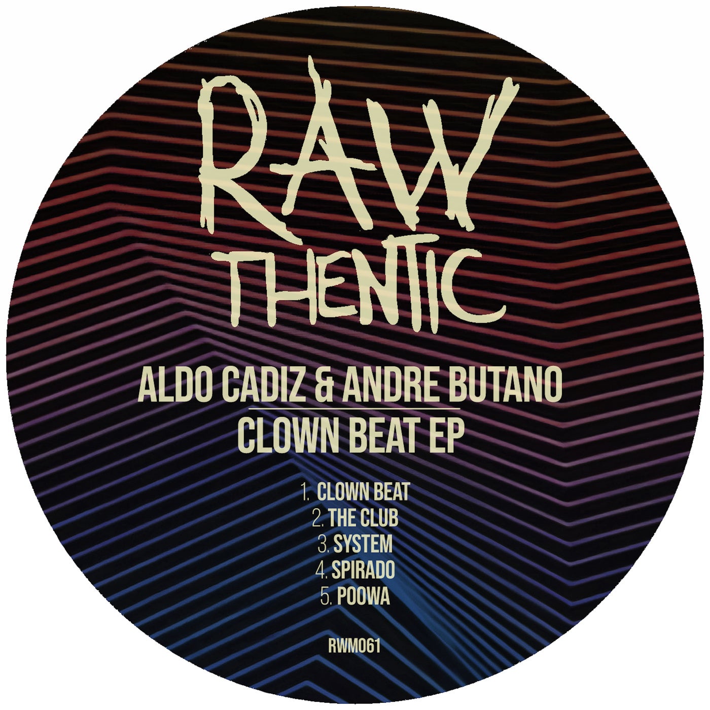 image cover: Aldo Cadiz, Andre Butano - Clown Beat EP / RWM061