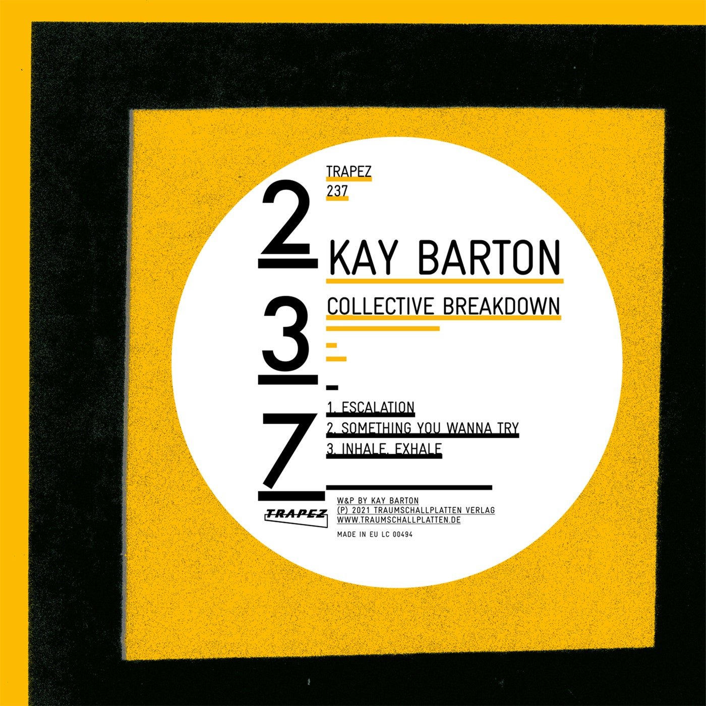 image cover: Kay Barton - Collective Breakdown / TRAPEZ237