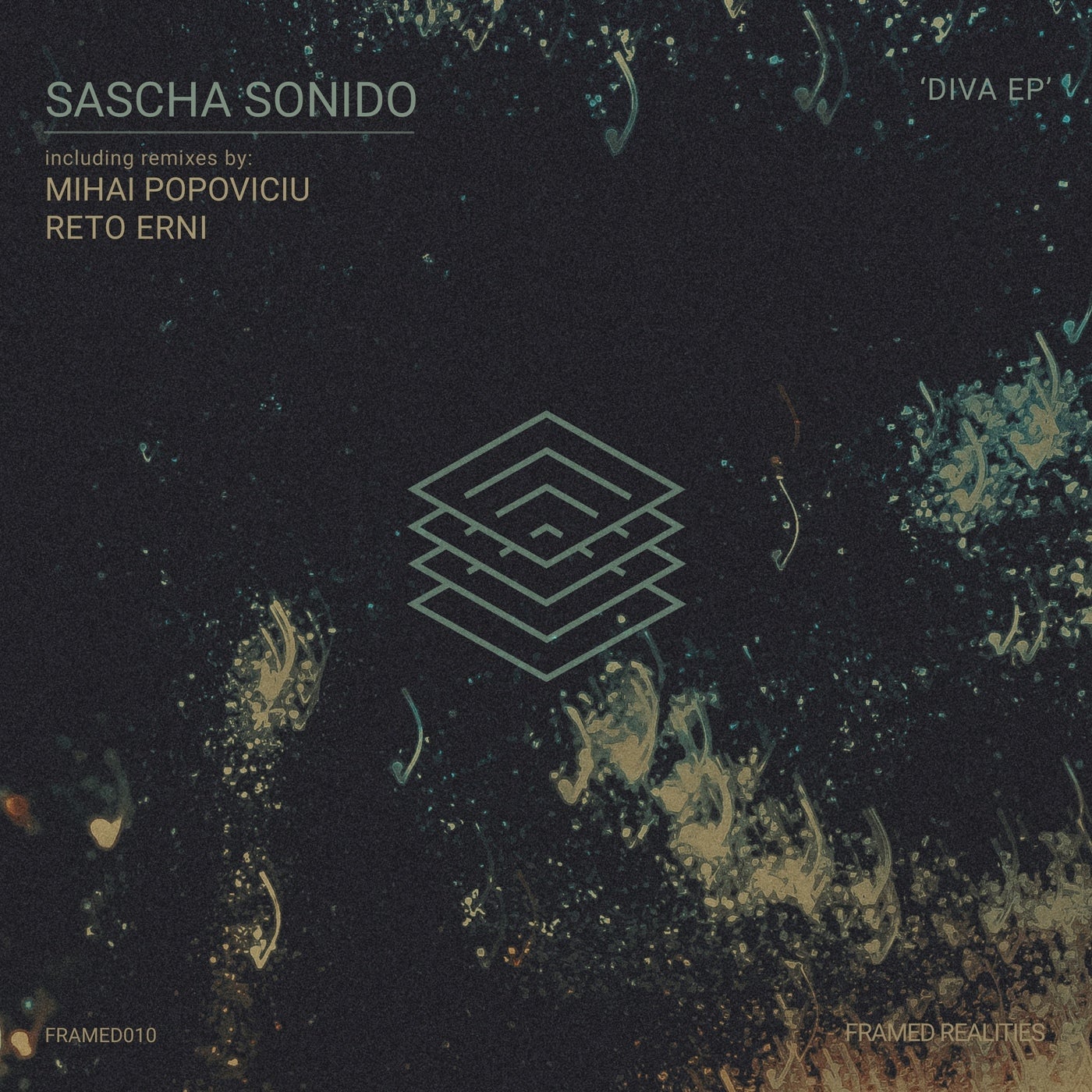 image cover: Sascha Sonido - Diva (+Mihai Popoviciu Remix) / FRAMED010