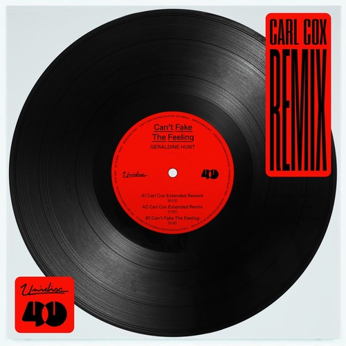 image cover: Geraldine Hunt - Can't Fake the Feeling (Carl Cox Extended Rework) / SPEC1858