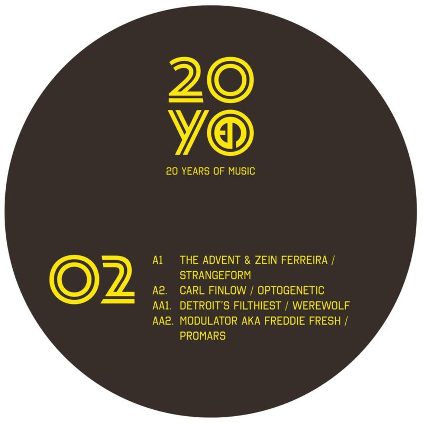 image cover: The Advent, Zein Ferreira, Carl Finlow, Detroit's Filthiest, Modulator, Freddie Fresh - EPM20 EP 2 / EPM91