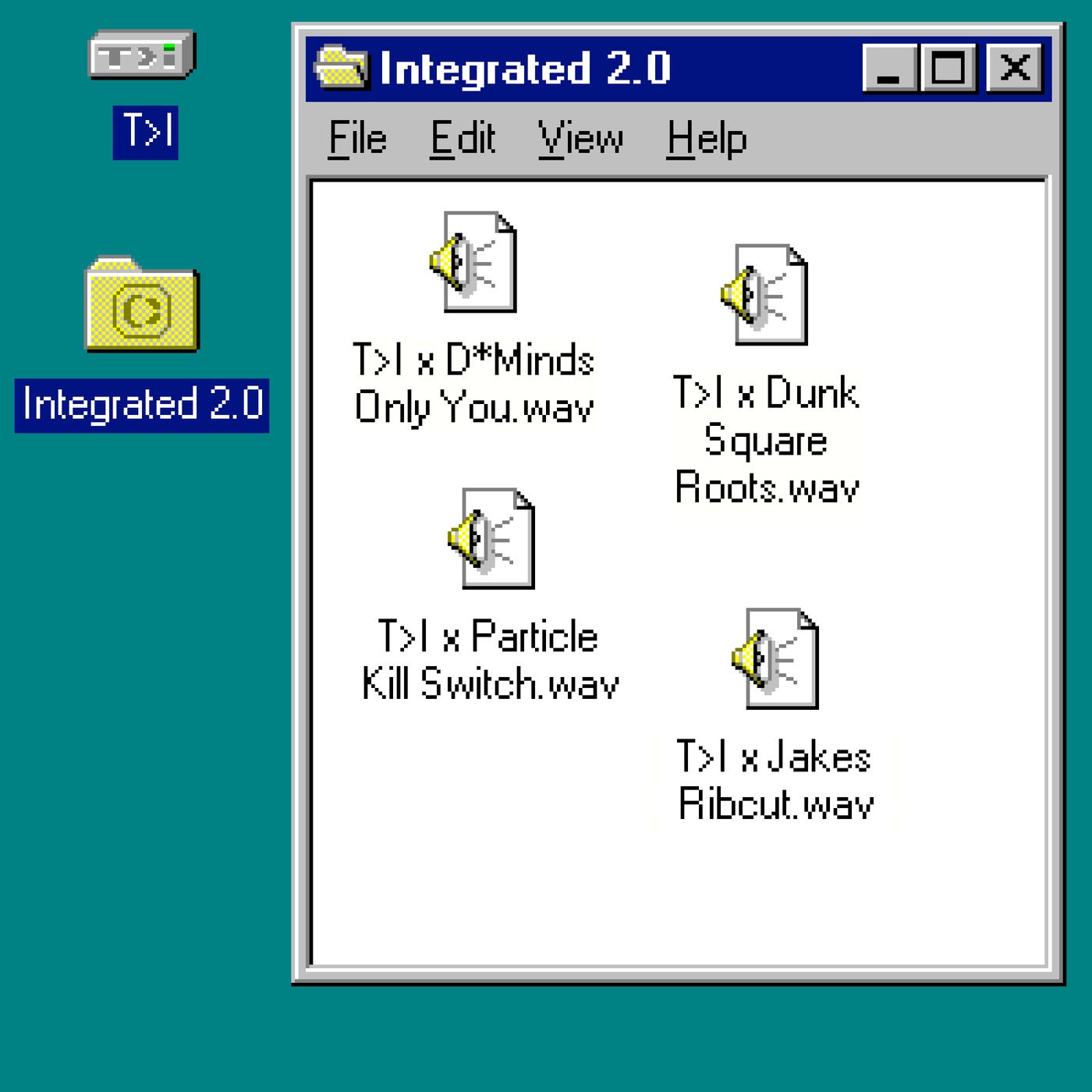 image cover: T>I, Particle, Jakes, D*Minds, Dunk - Integrated 2.0 / CRIT174