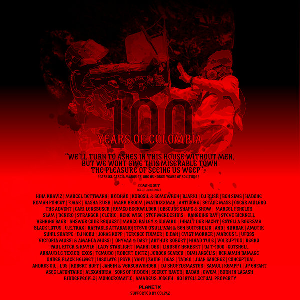 image cover: Various Artists - 100 Years of Colombia / [WE ARE ALL FOR COLOMBIA!]