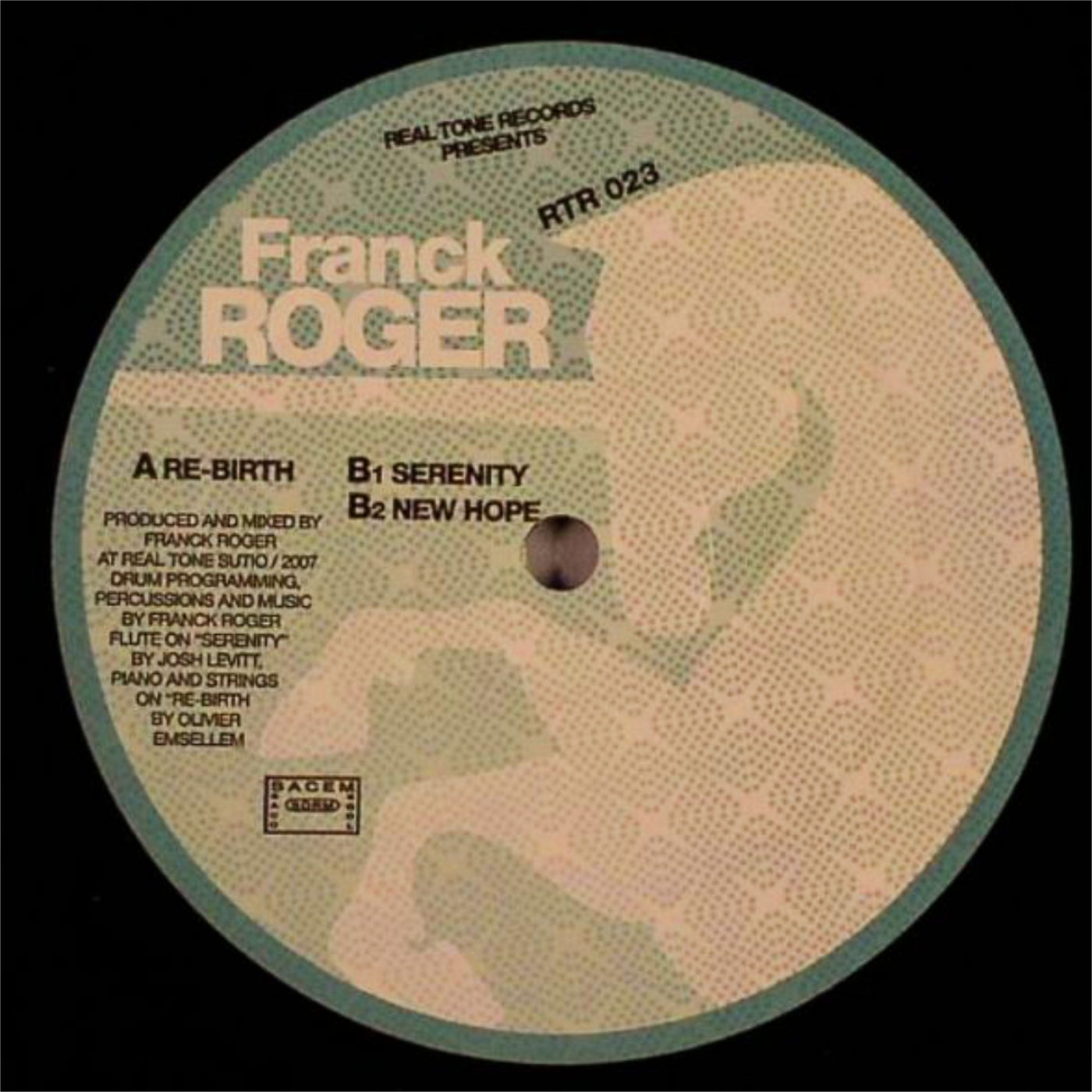 image cover: Franck Roger - New Hope / RTR023