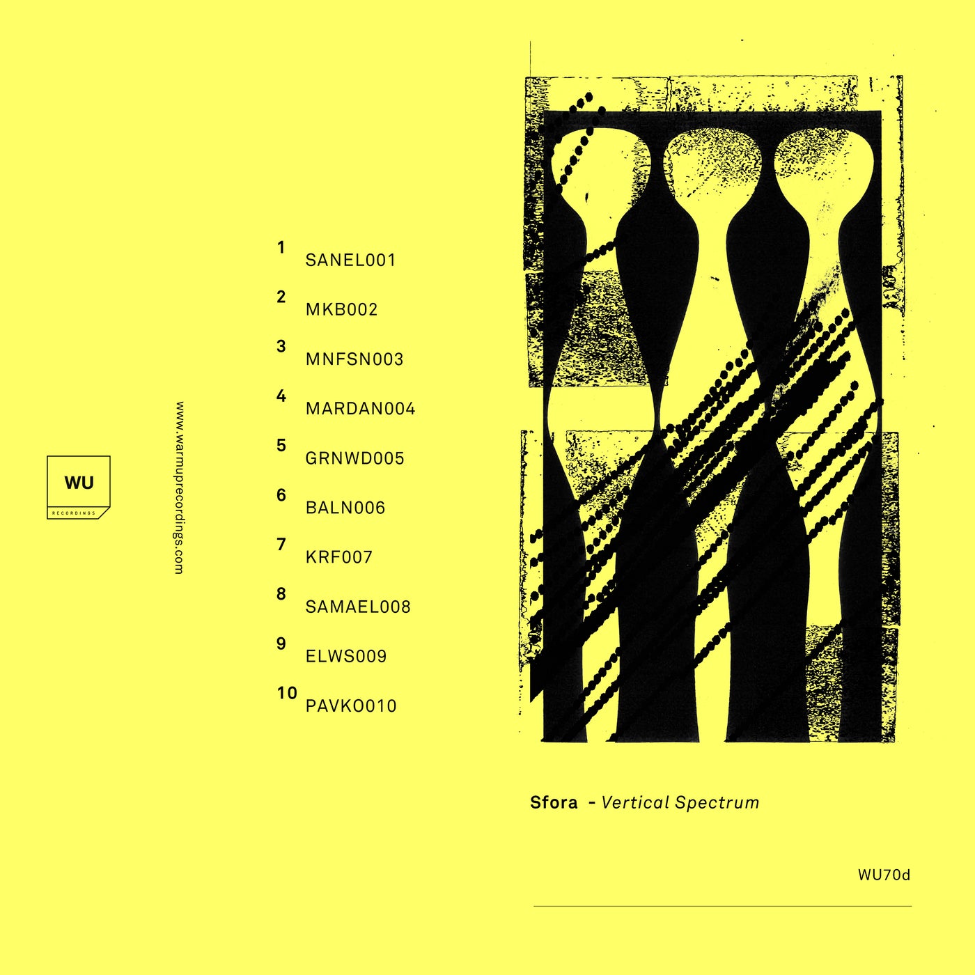 image cover: Vertical Spectrum - Sfora LP / WU70D