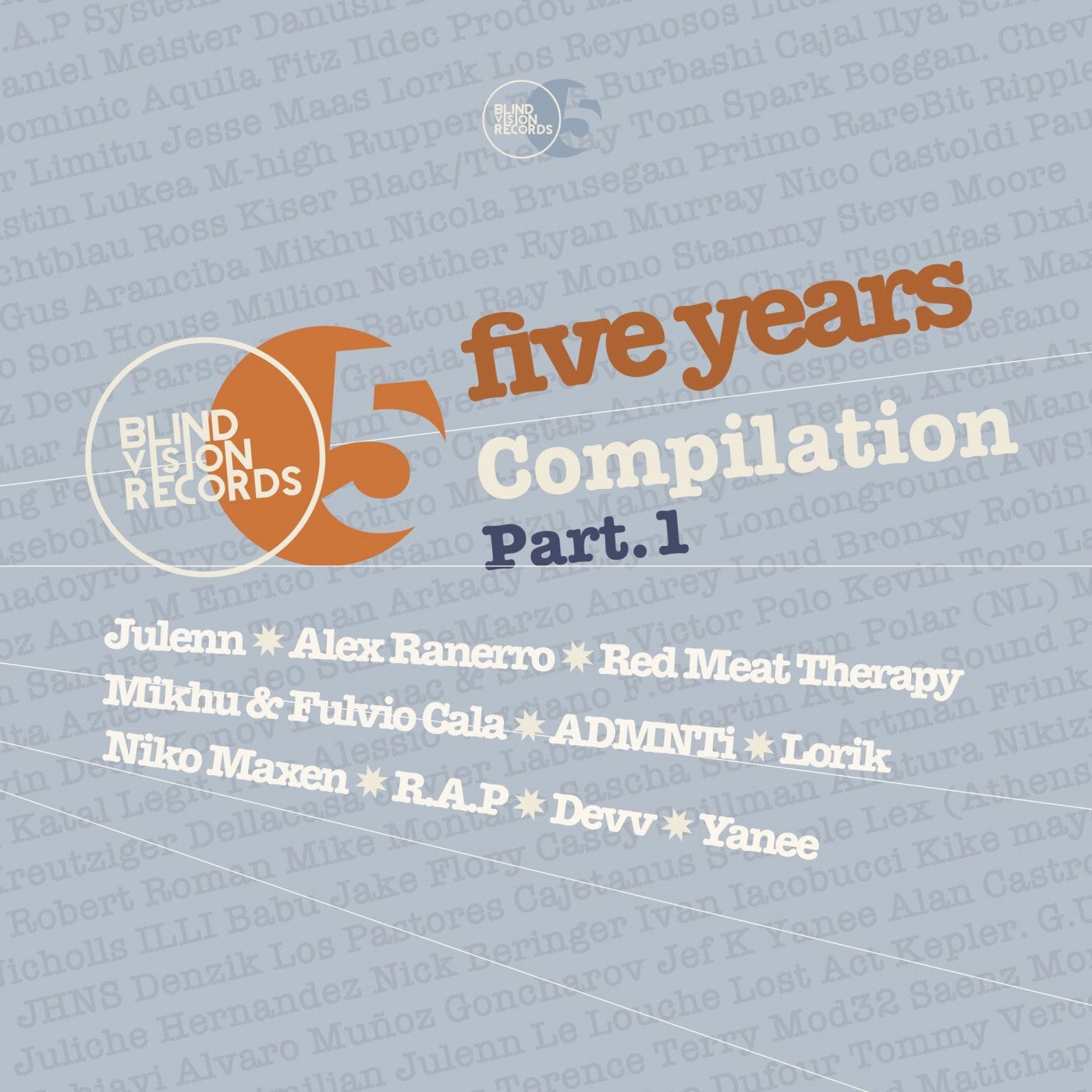 image cover: VA - Five Years Compilation Part 1 / BVRDIGITAL072