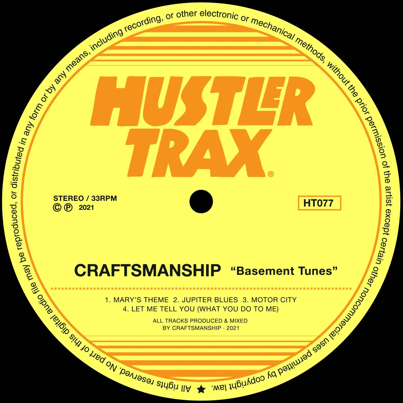 image cover: Craftsmanship - Basement Tunes / HT077