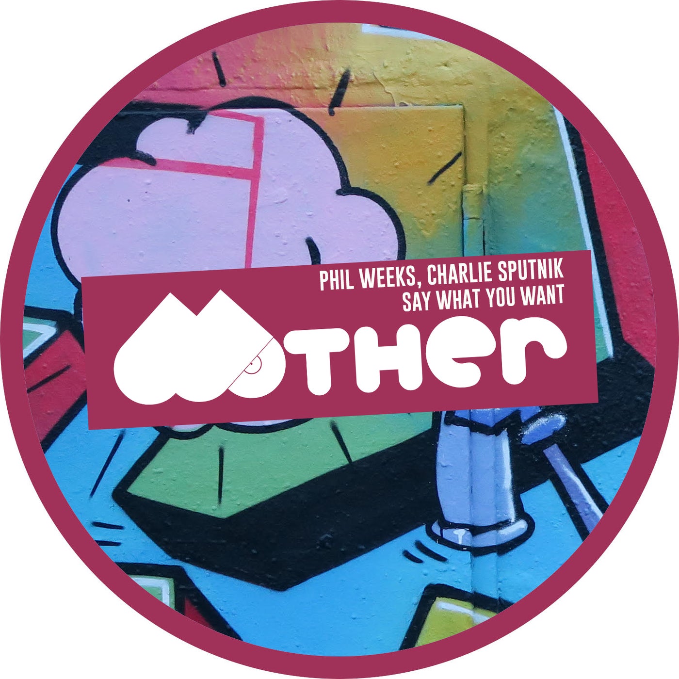 image cover: Phil Weeks, Charlie Sputnik - Say What You Want / MOTHER130