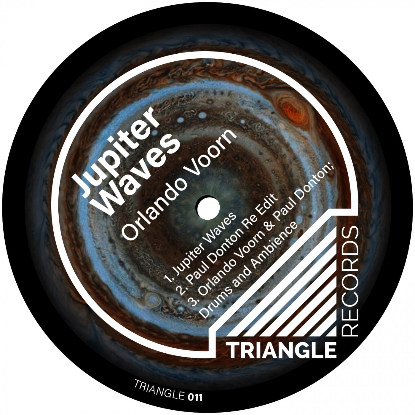 image cover: Orlando Voorn, Paul Donton - Jupiter Waves / TRIREC011