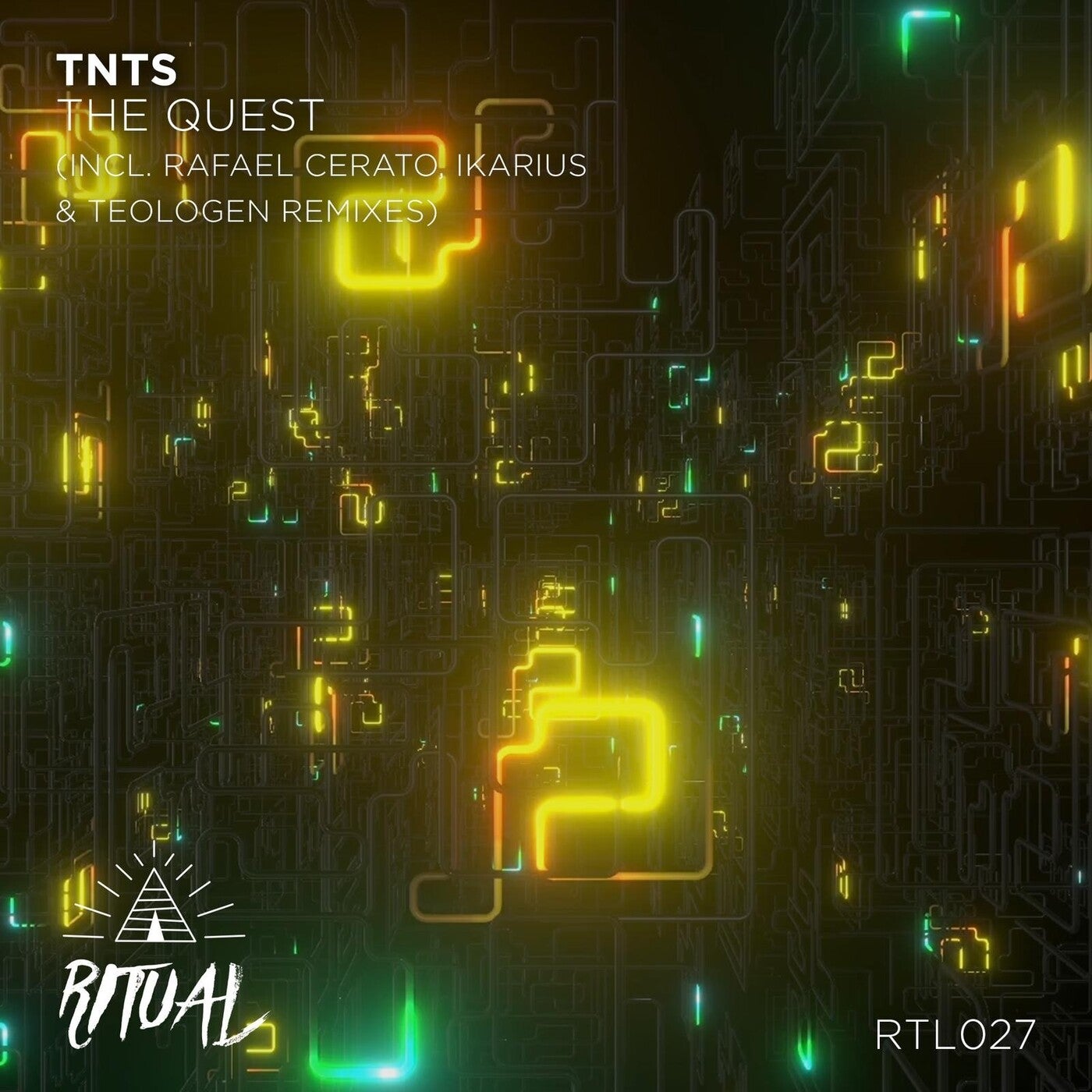 image cover: TNTS - The Quest (+IKARIUS, Rafael Cerato, Teologen RMX)/ RTL027