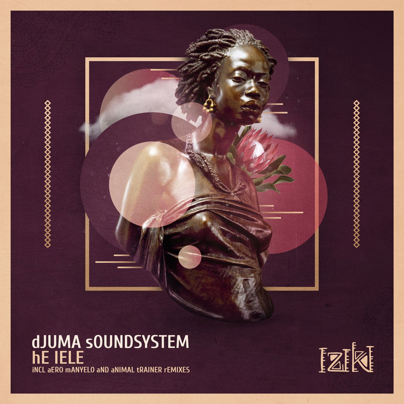 image cover: Djuma Soundsystem - He Lele EP (+Aero Manyelo, Animal Trainer RMX) / IZIKI01