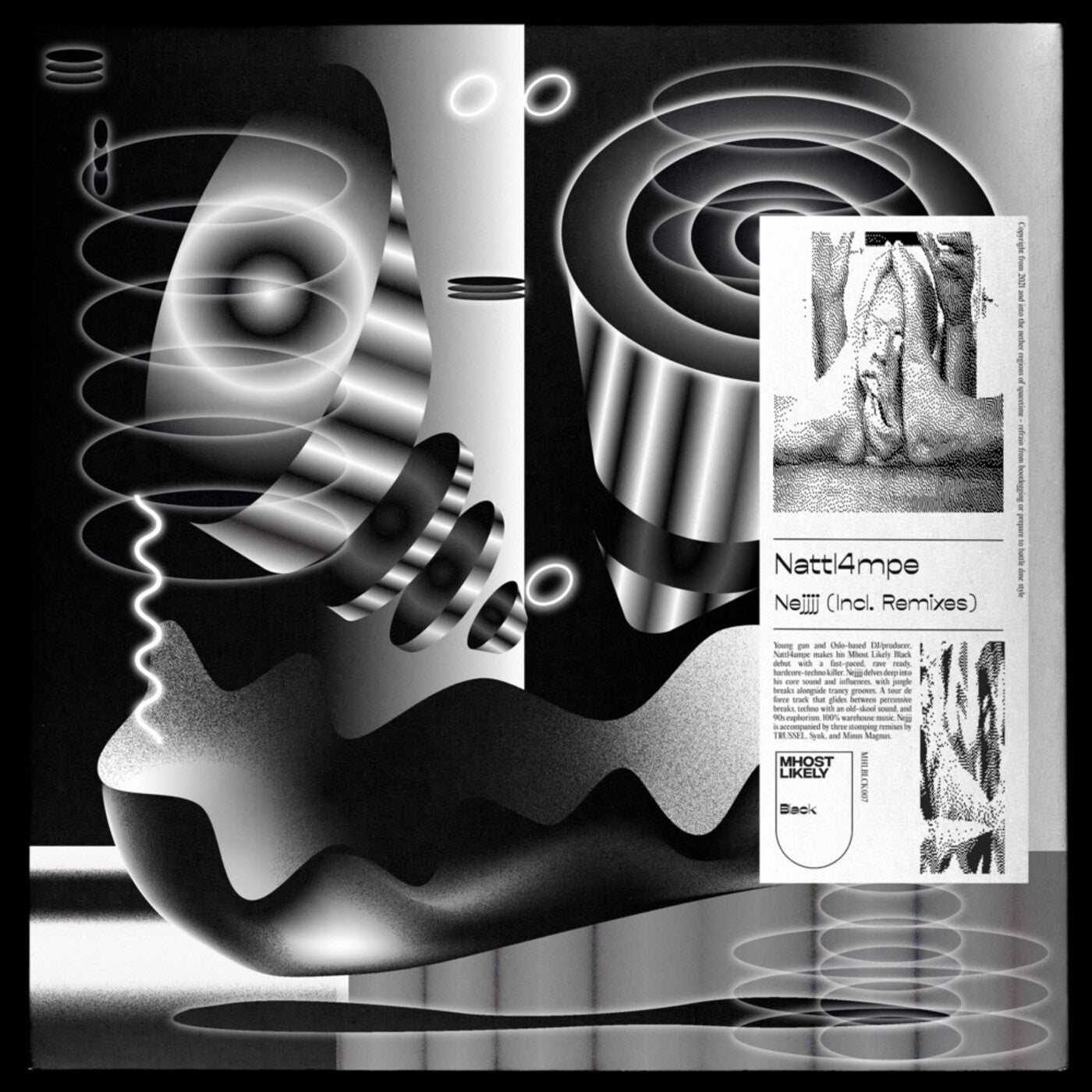 image cover: Nattl4mpe - Nejjjj (Incl. Remixes) / MHLBLCK007