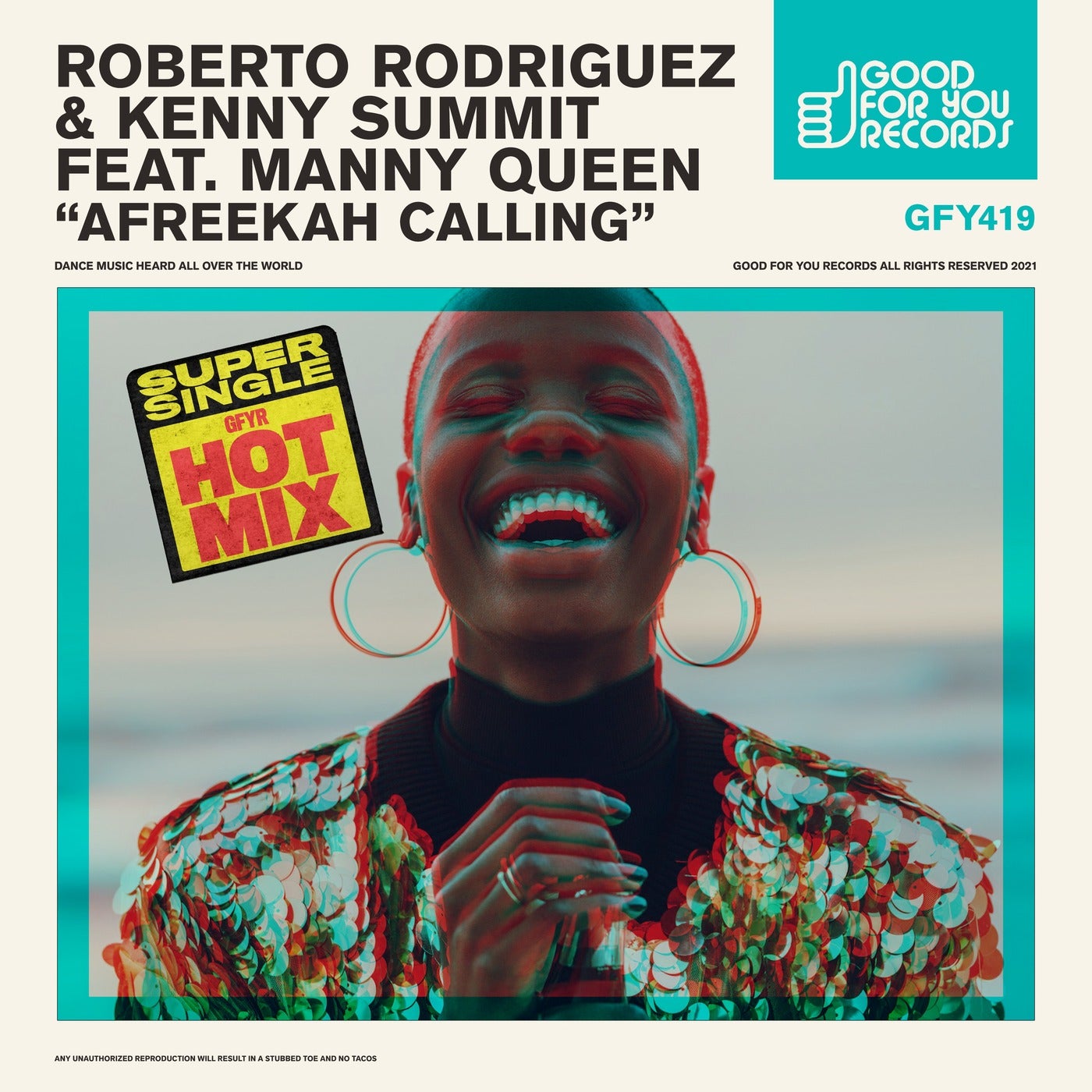 image cover: Kenny Summit, Roberto Rodriguez, Manny Queen - Afreekah Calling / GFY419