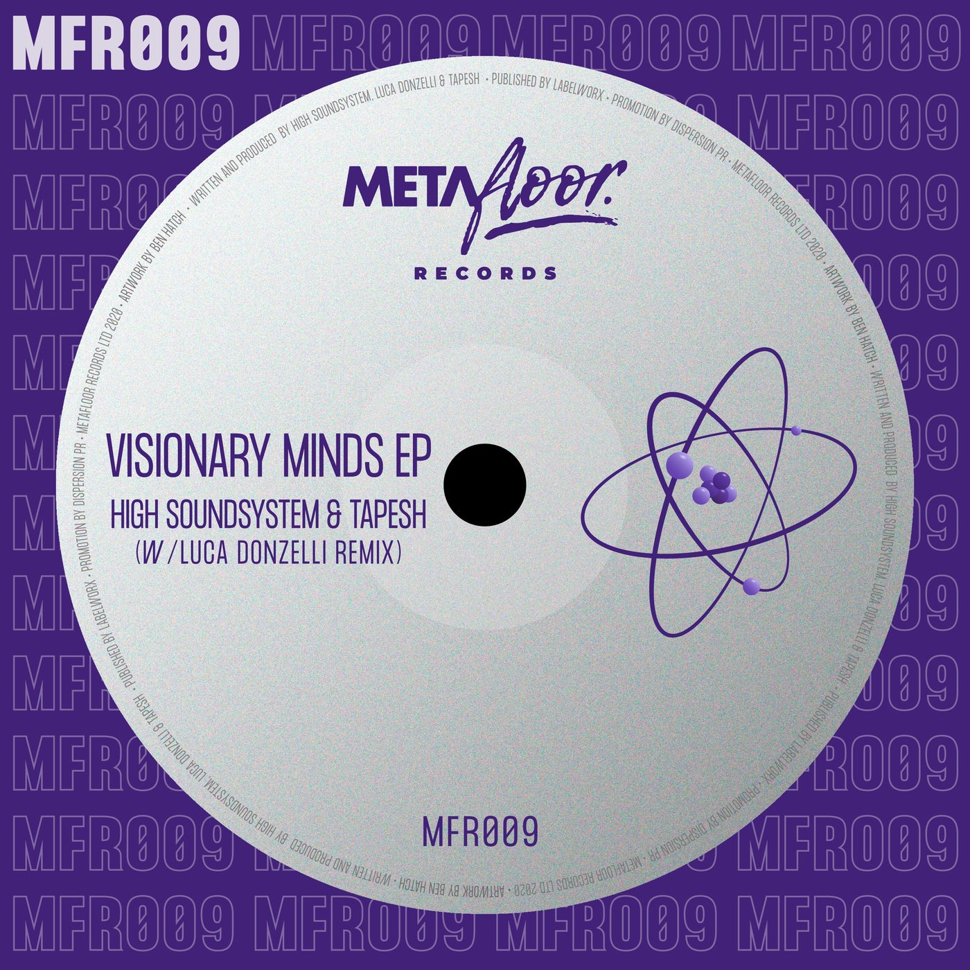 image cover: Tapesh, High Soundsystem - Visionary Minds EP / MFR009