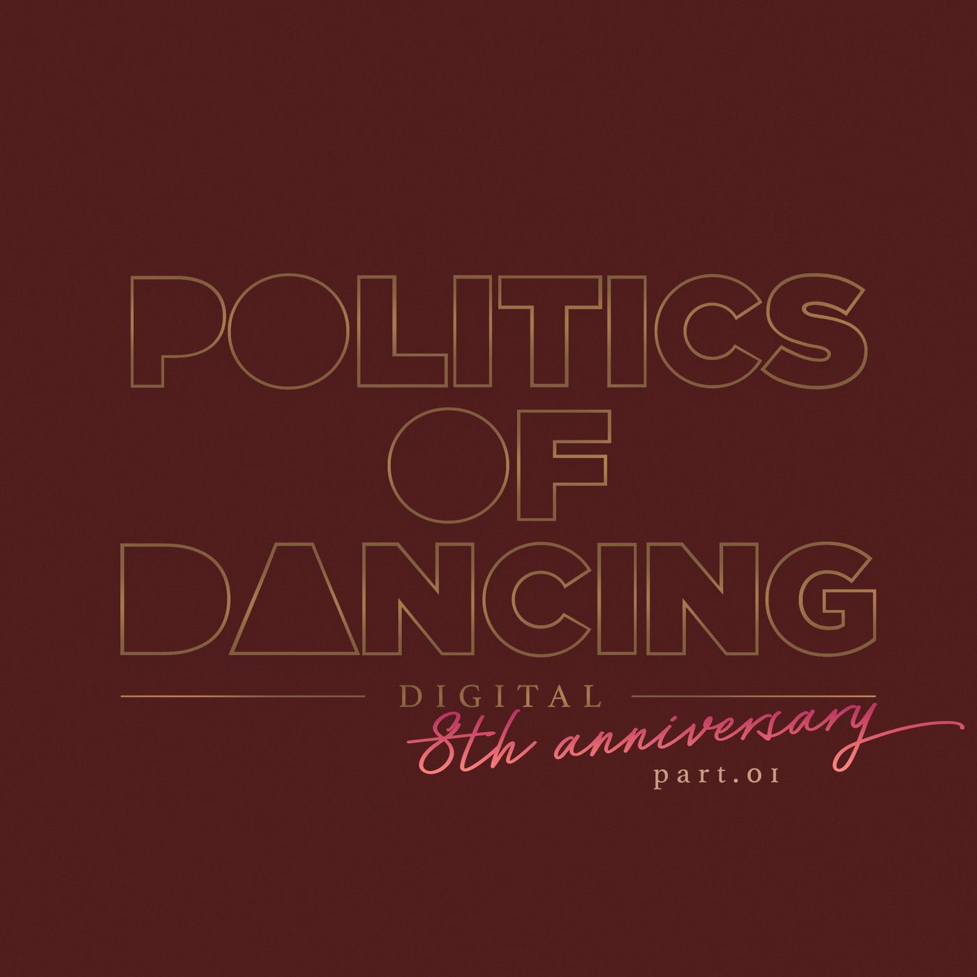 image cover: VA - Politics Of Dancing 8th Anniversary Digital Compilation Part 1 / PODD002