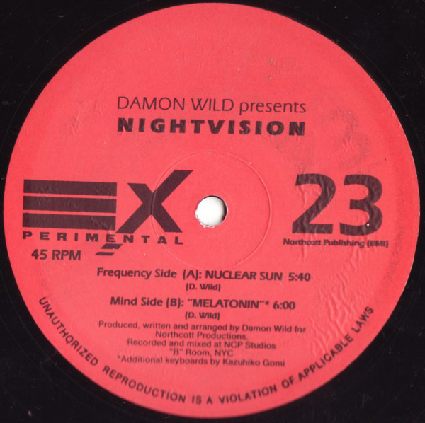 image cover: Damon Wild Presents Nightvision - Nuclear Sun /