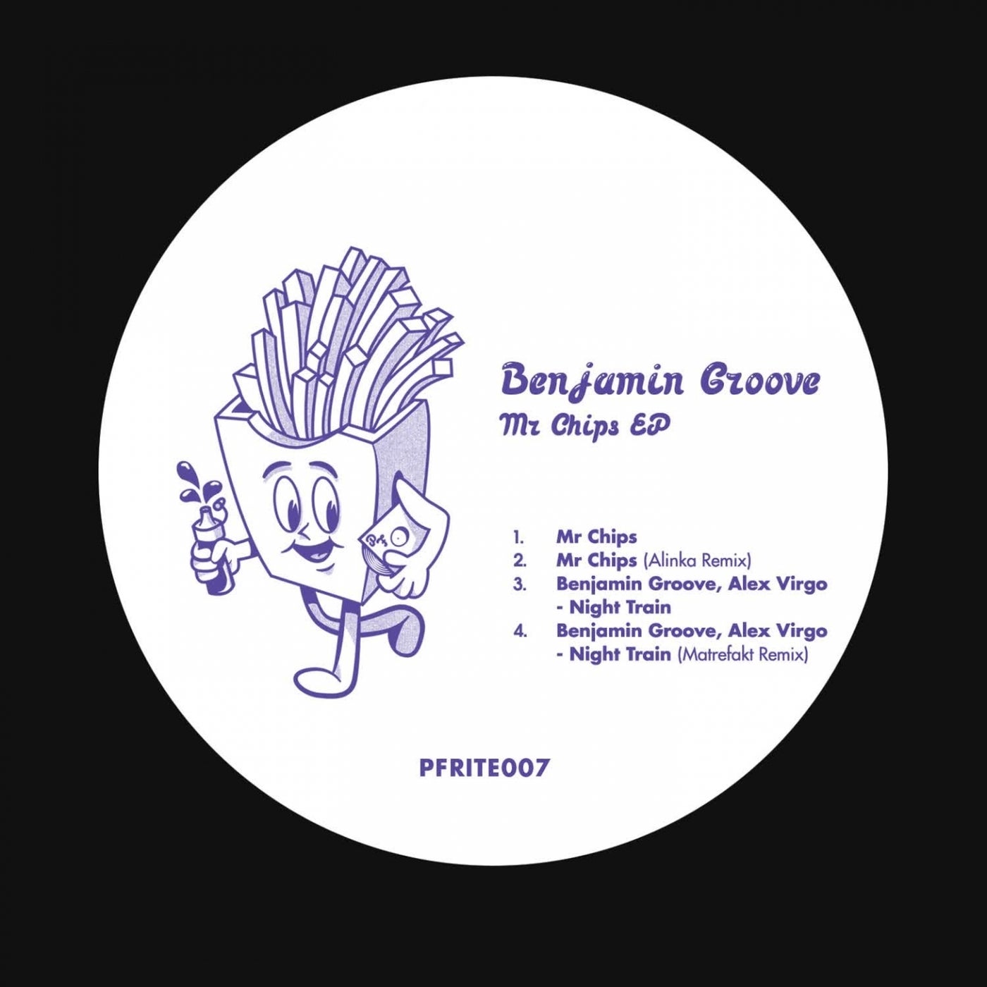 image cover: Benjamin Groove, Alex Virgo - Mr Chips - EP / PFRITE007