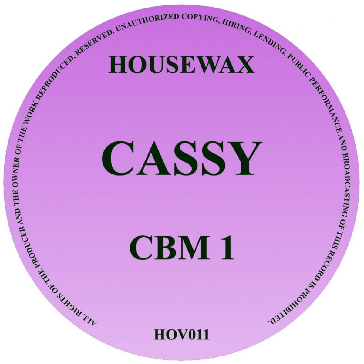 image cover: Cassy - HOV011