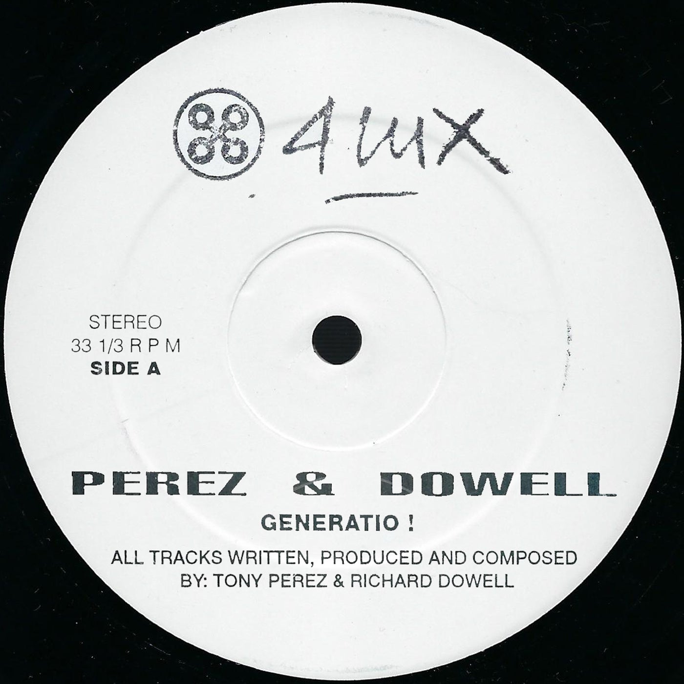 image cover: Perez & Dowell - Generatio! / 4luxb2021-03
