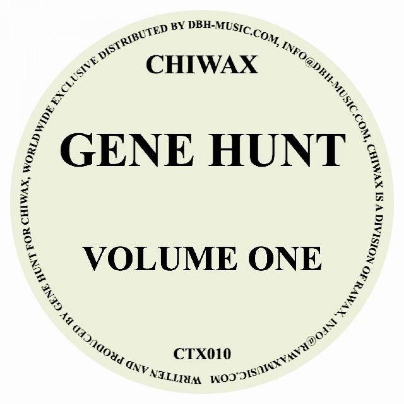 image cover: Gene Hunt - Volume One / CTX010