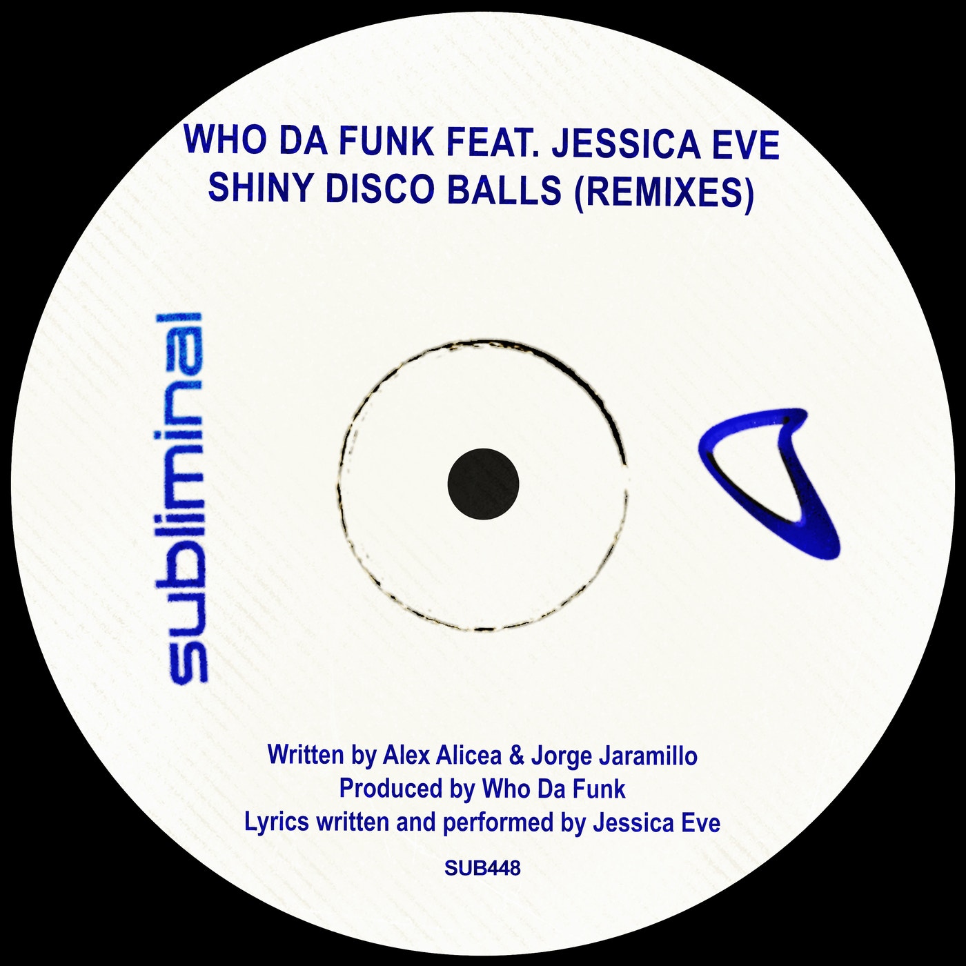 Download Who Da Funk, Jessica Eve - Shiny Disco Balls - Remixes on Electrobuzz