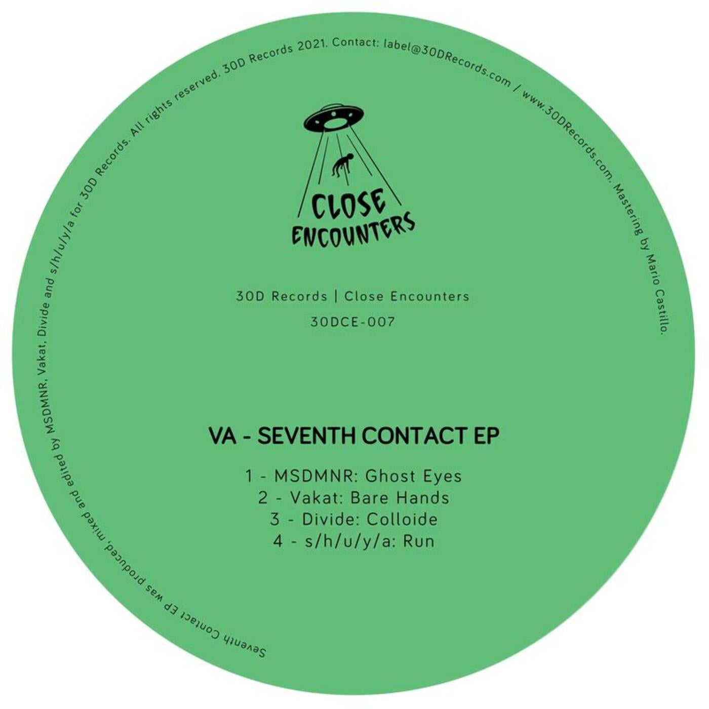 image cover: VA - Seventh Contact EP / 30DCE007