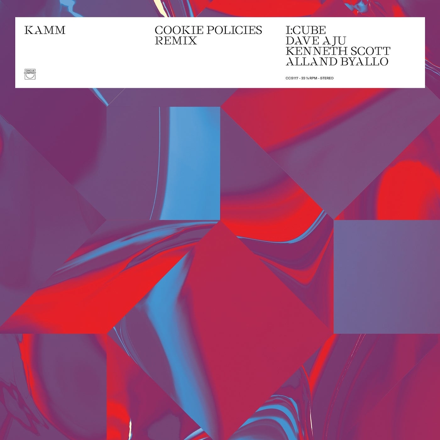 image cover: KAMM - Cookie Policies Remix / CCS117