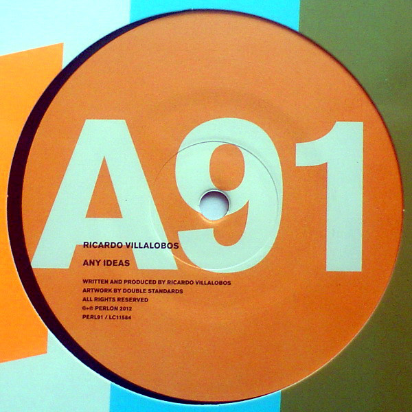 image cover: Ricardo Villalobos - Any Ideas / Perlon