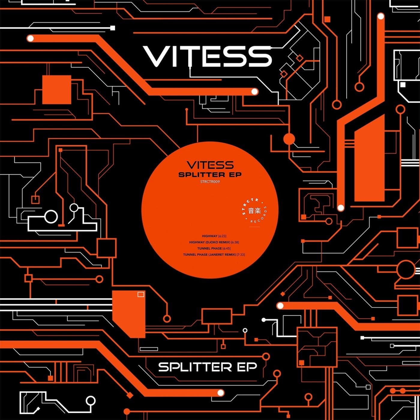 image cover: Vitess - Splitter / STRCTR009