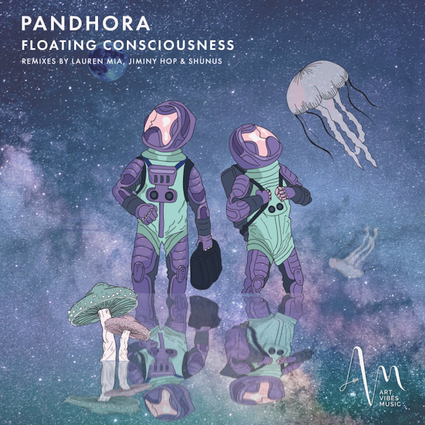 image cover: Pandhora - Floating Consciousness Remixed / AVM061