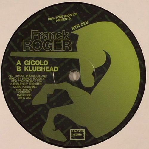 image cover: Franck Roger - Klubhead / Real Tone Records