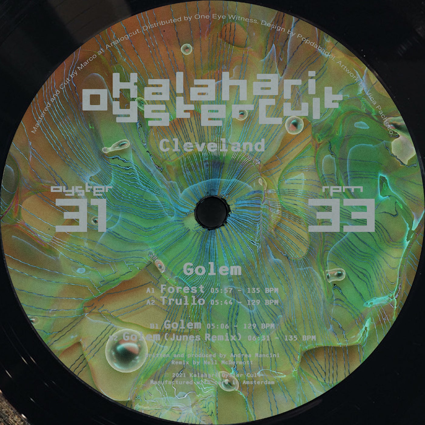 image cover: Cleveland - Golem / OYSTER31S1