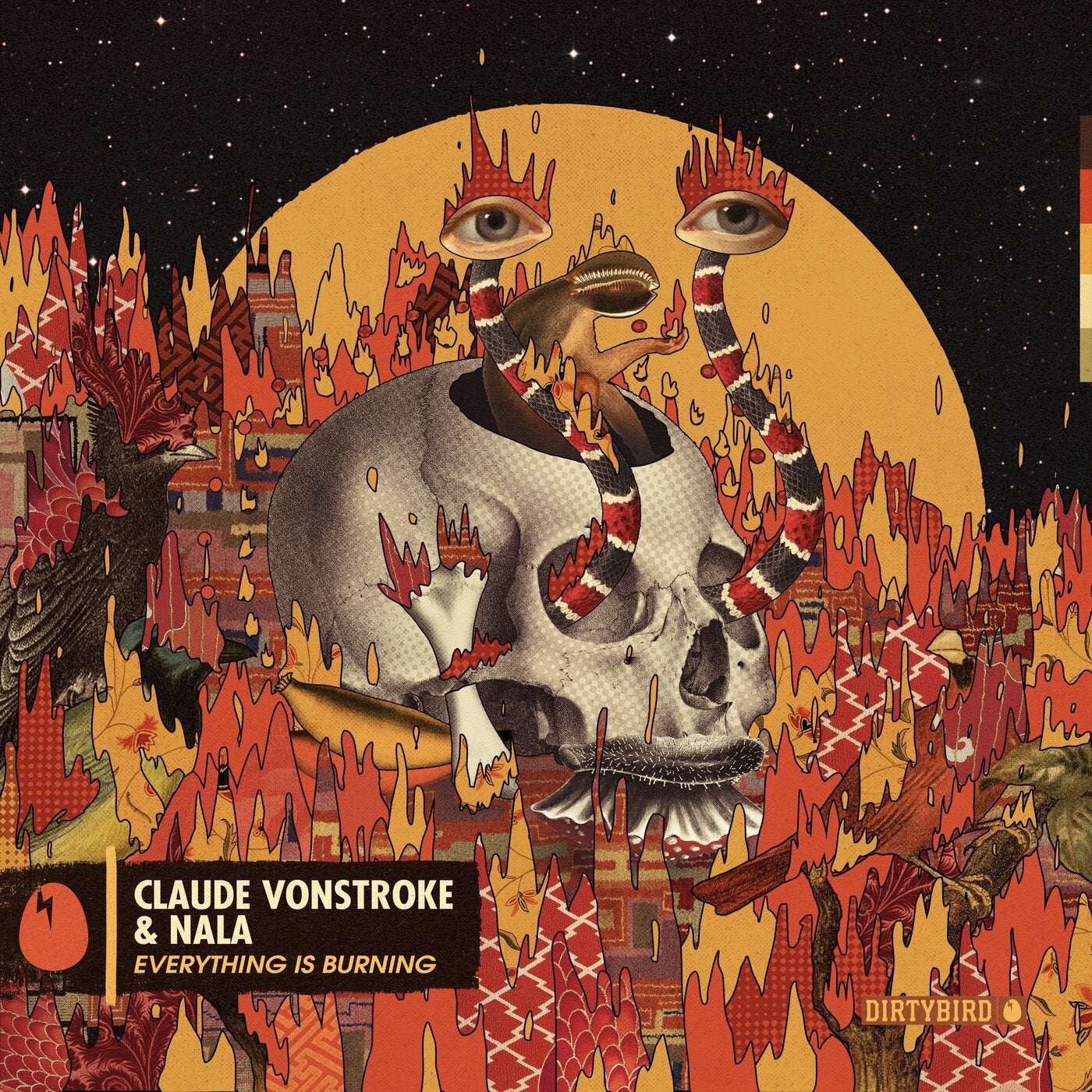 image cover: Claude VonStroke, Nala - Everything Is Burning / DB267