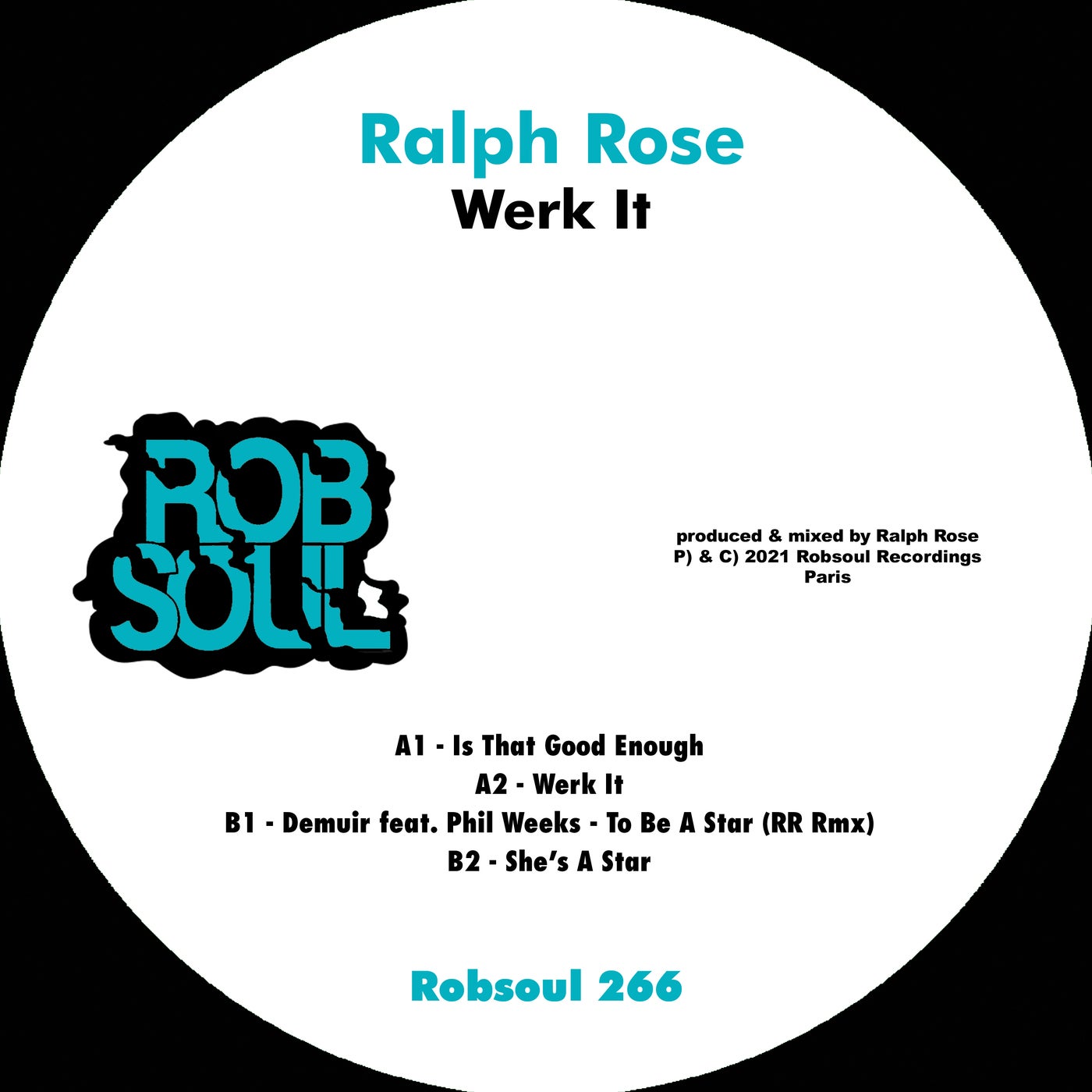 image cover: Ralph Rose, Phil Weeks, Demuir - Werk It / RB266