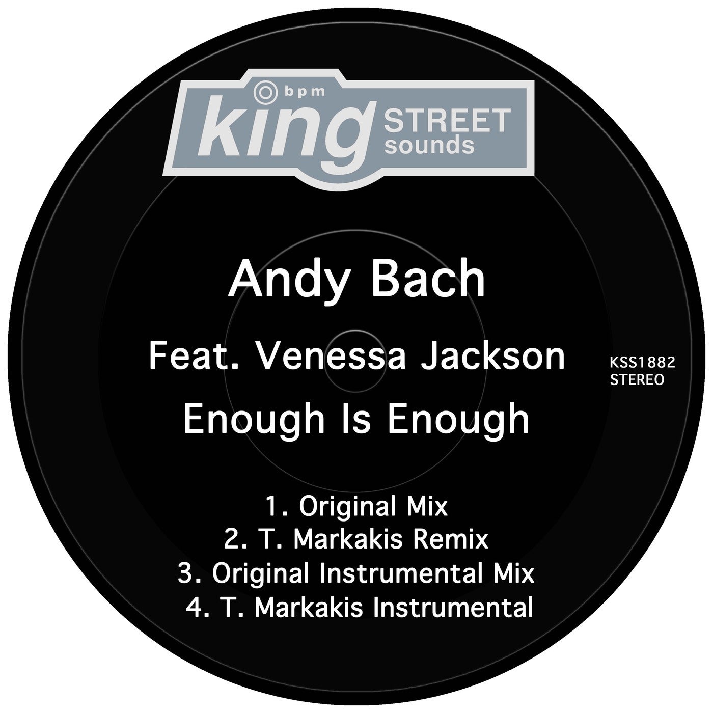 image cover: Andy Bach, Venessa Jackson - Enough Is Enough / KSS1882