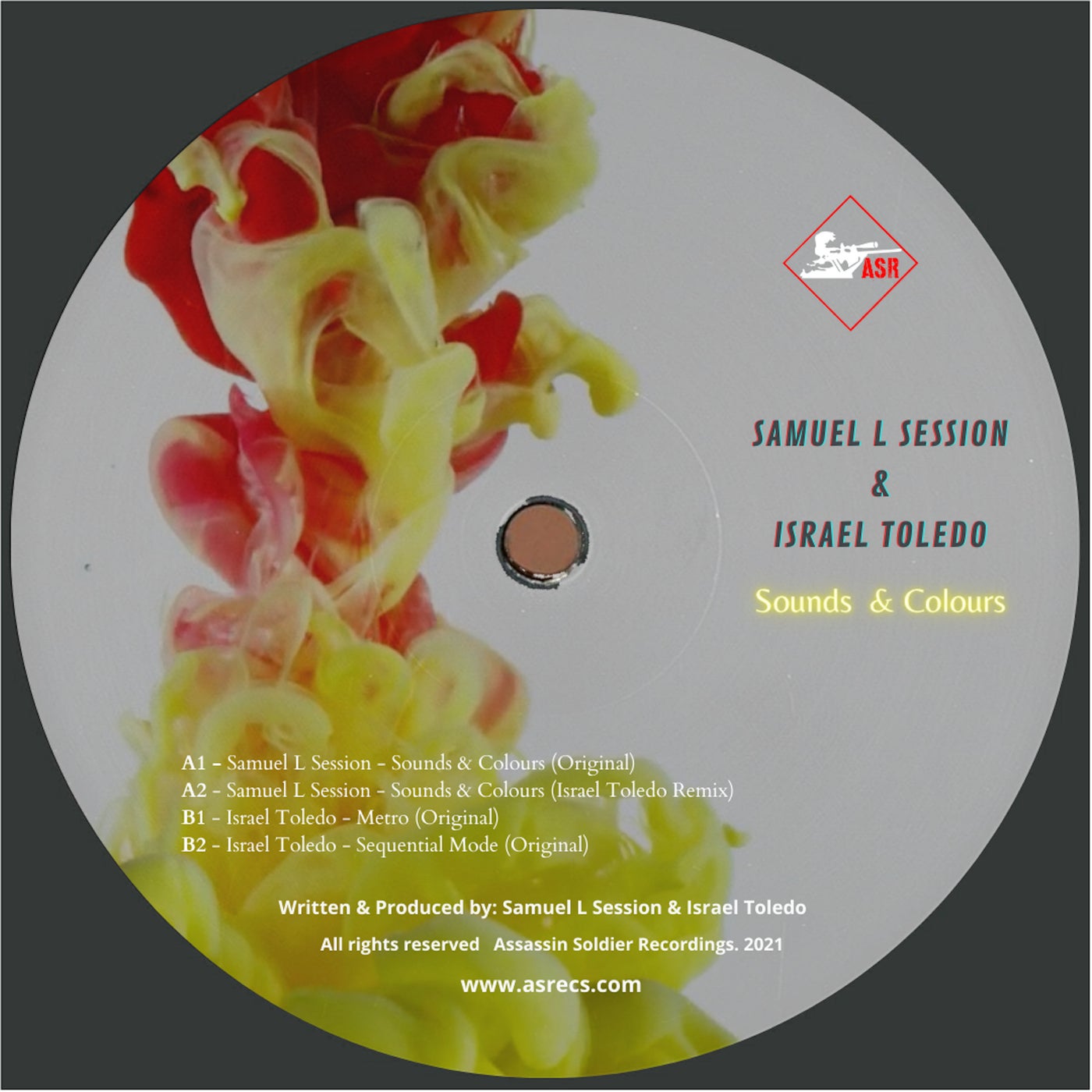 image cover: Samuel L Session, Israel Toledo - Sounds & Colours / CAT549387