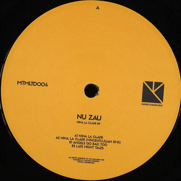 image cover: Nu Zau - Nina La Clape EP / MTMLTD004