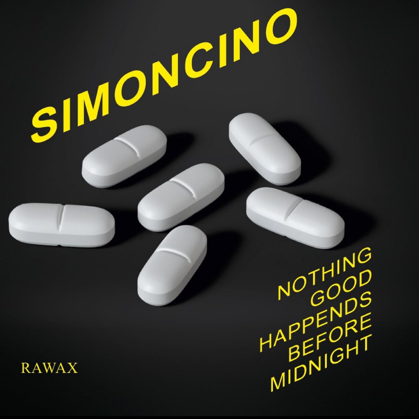image cover: Simoncino, Luke Hess - Nothing Good Happens Before midnight / RAWAX006LP