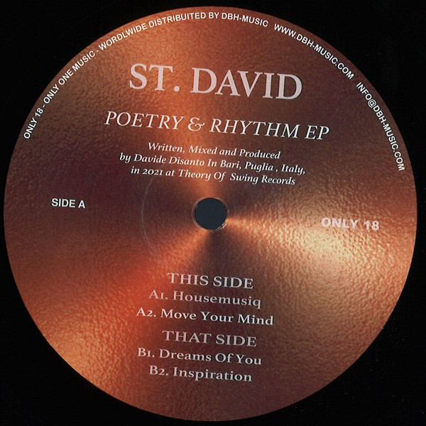 image cover: St. David - Poetry & Rhythm EP / ONLY18
