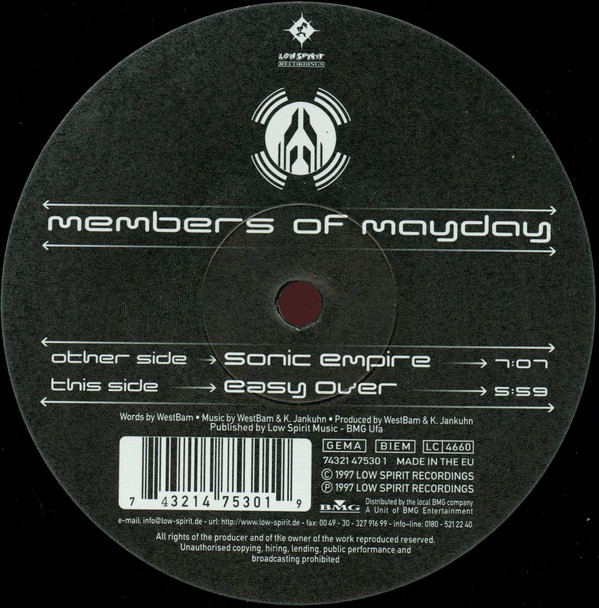 image cover: Members Of Mayday - Sonic Empire / Low Spirit Recordings
