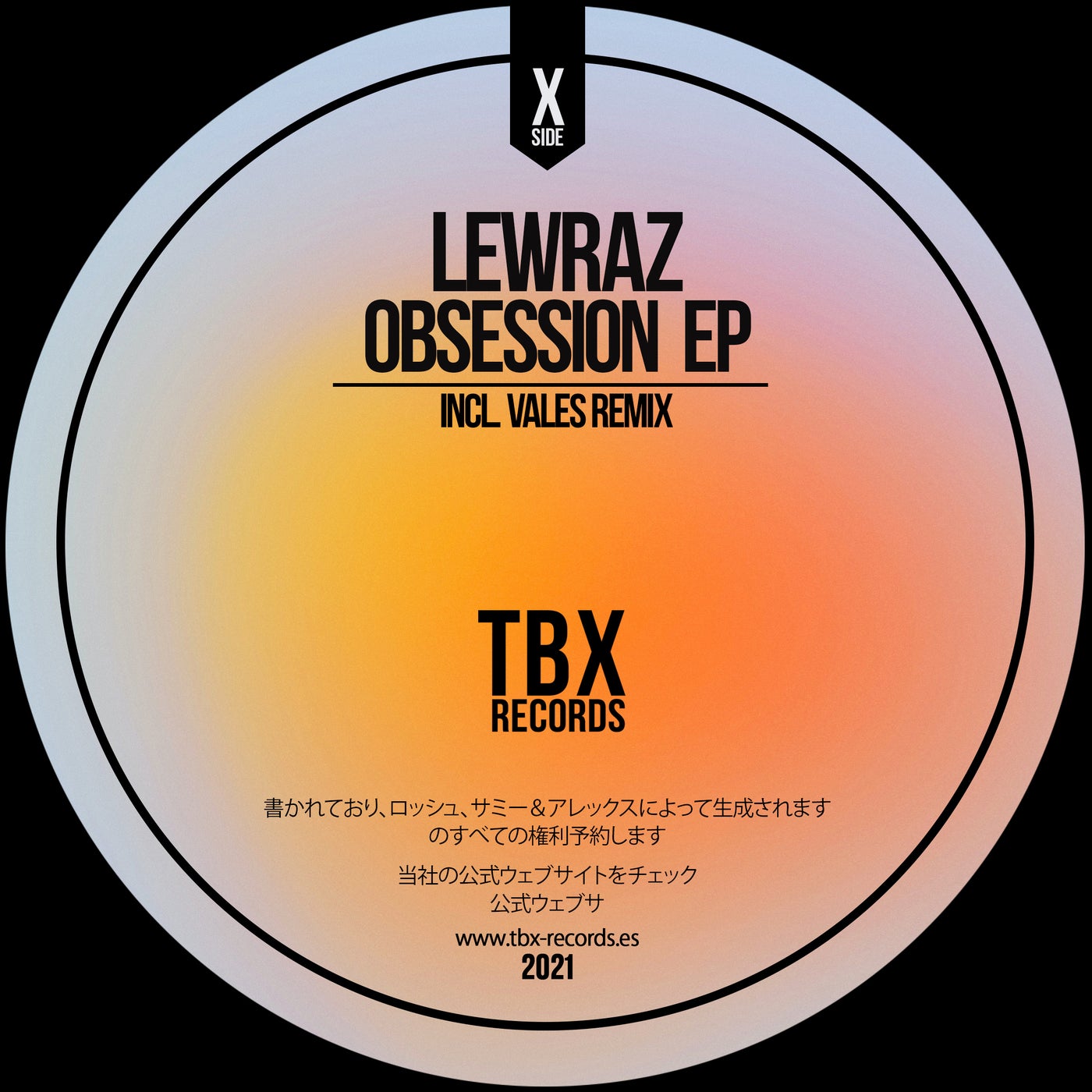 image cover: LewRaz - Obsession EP / TBX25