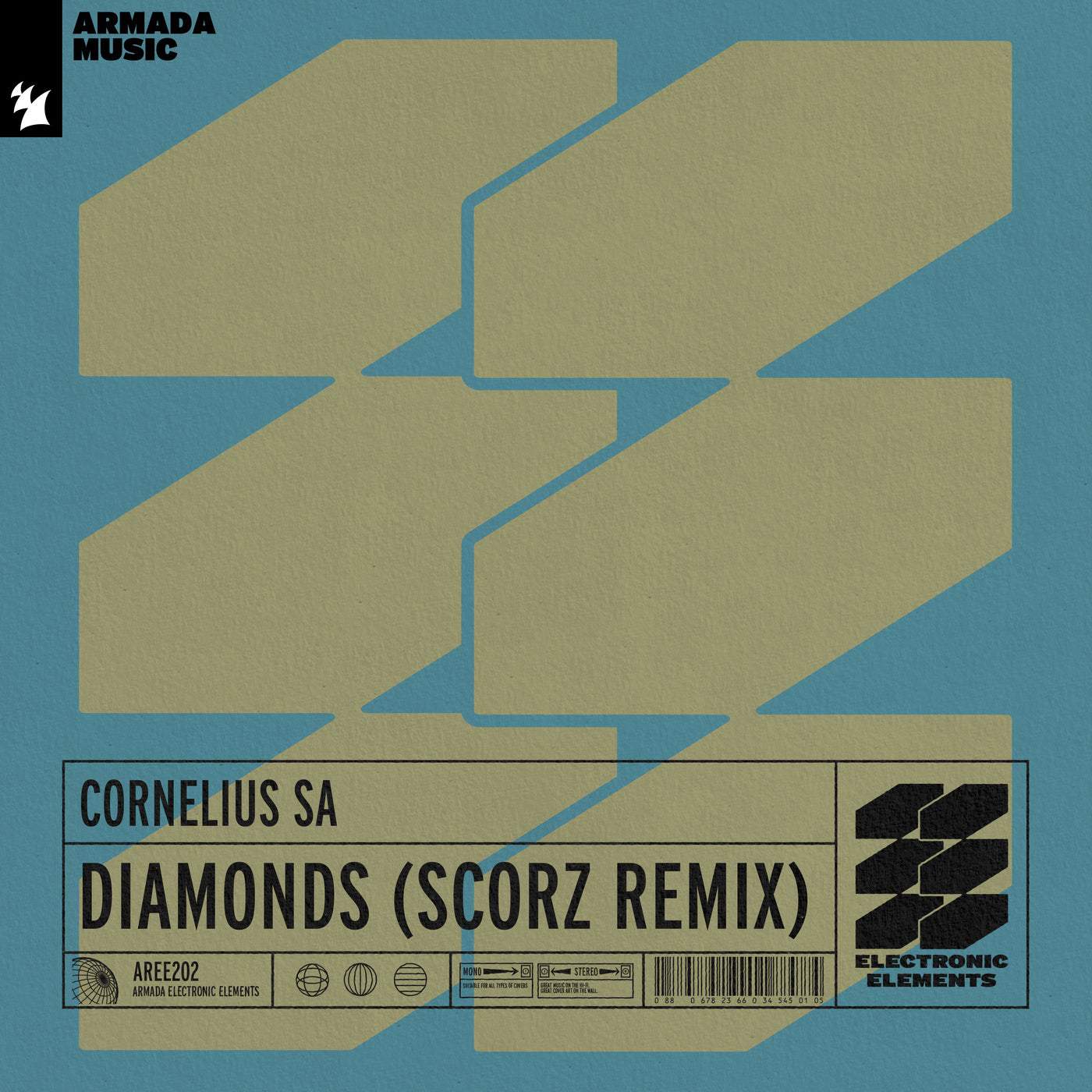 image cover: Cornelius SA - Diamonds - Scorz Remix / AREE202