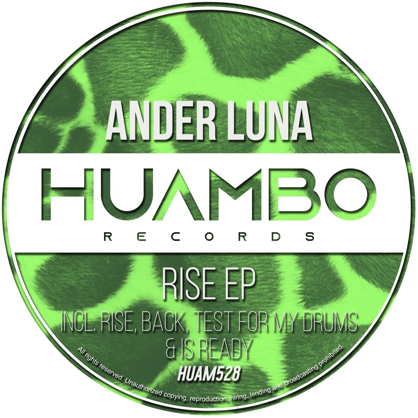 image cover: Ander Luna - Rise EP / HUAM528