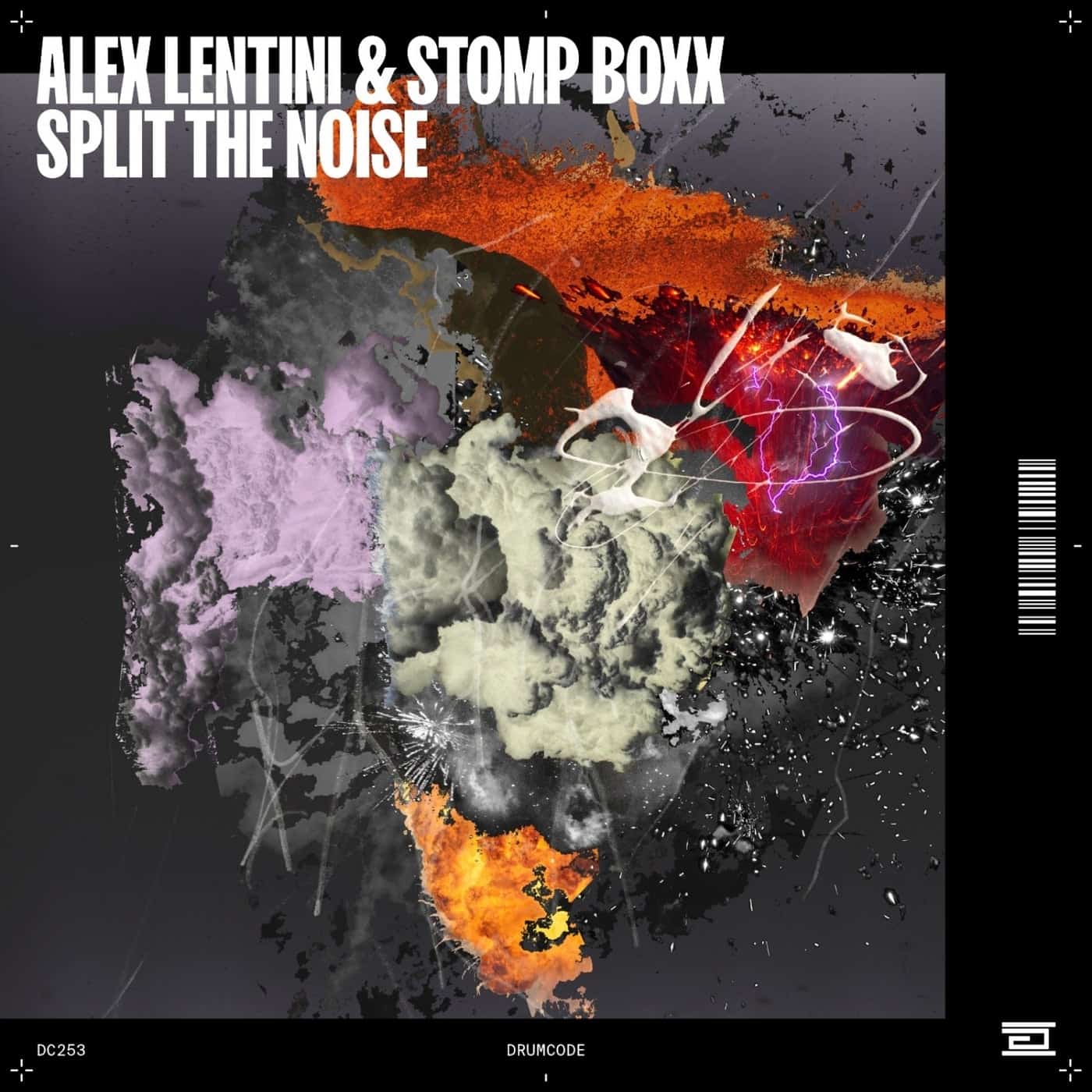 image cover: Alex Lentini, STOMP BOXX - Split the Noise / DC253