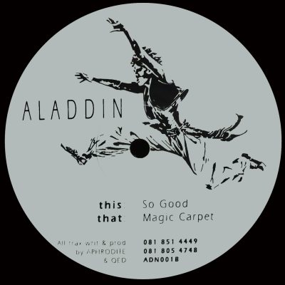 11 2021 346 091303863 Aladdin - Magic Carpet / So Good / ADN 001