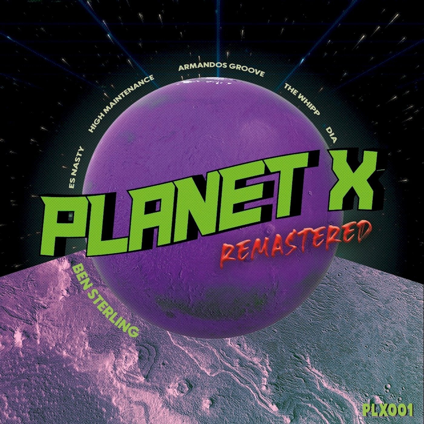 image cover: Ben Sterling - Planet X Remastered / PLX001