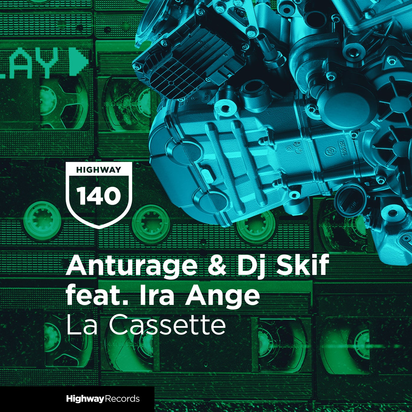 image cover: Anturage, Ira Ange, Dj Skif - La Cassette / HWD140