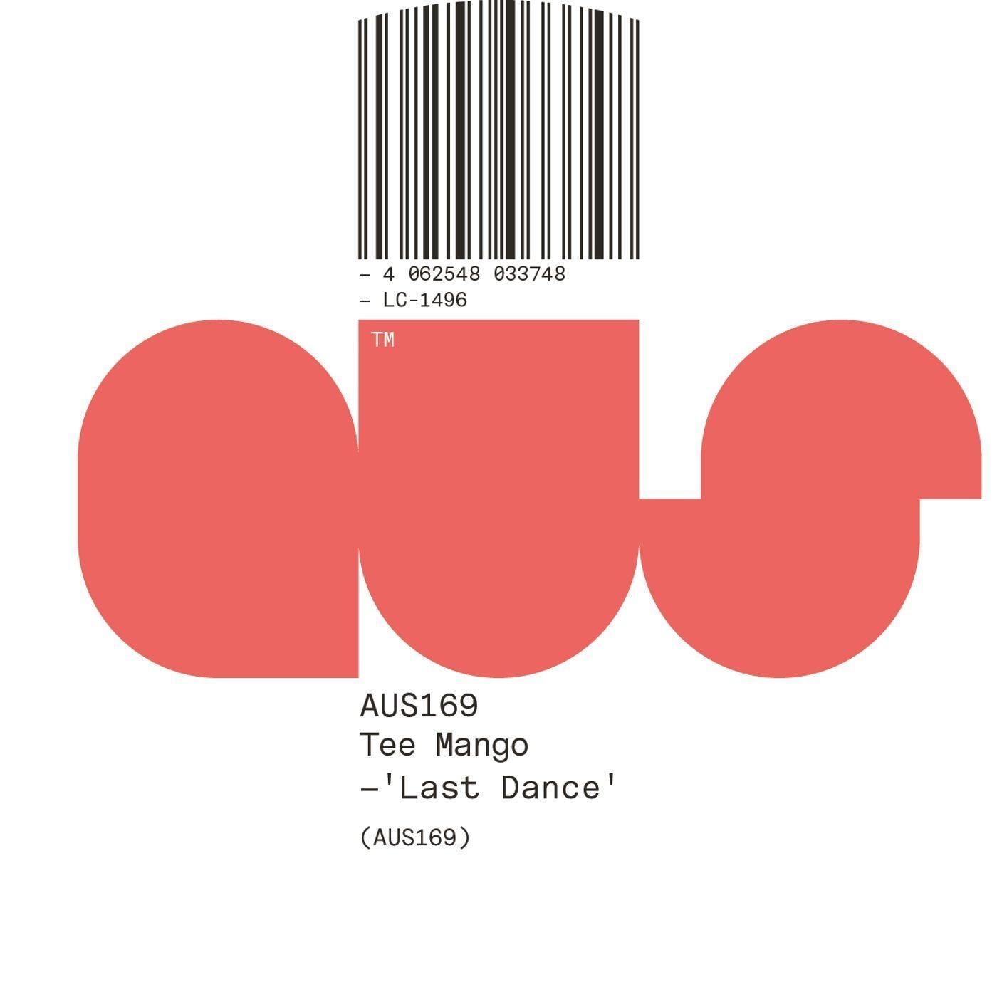 image cover: TEE MANGO - Last Dance / AUS169BP